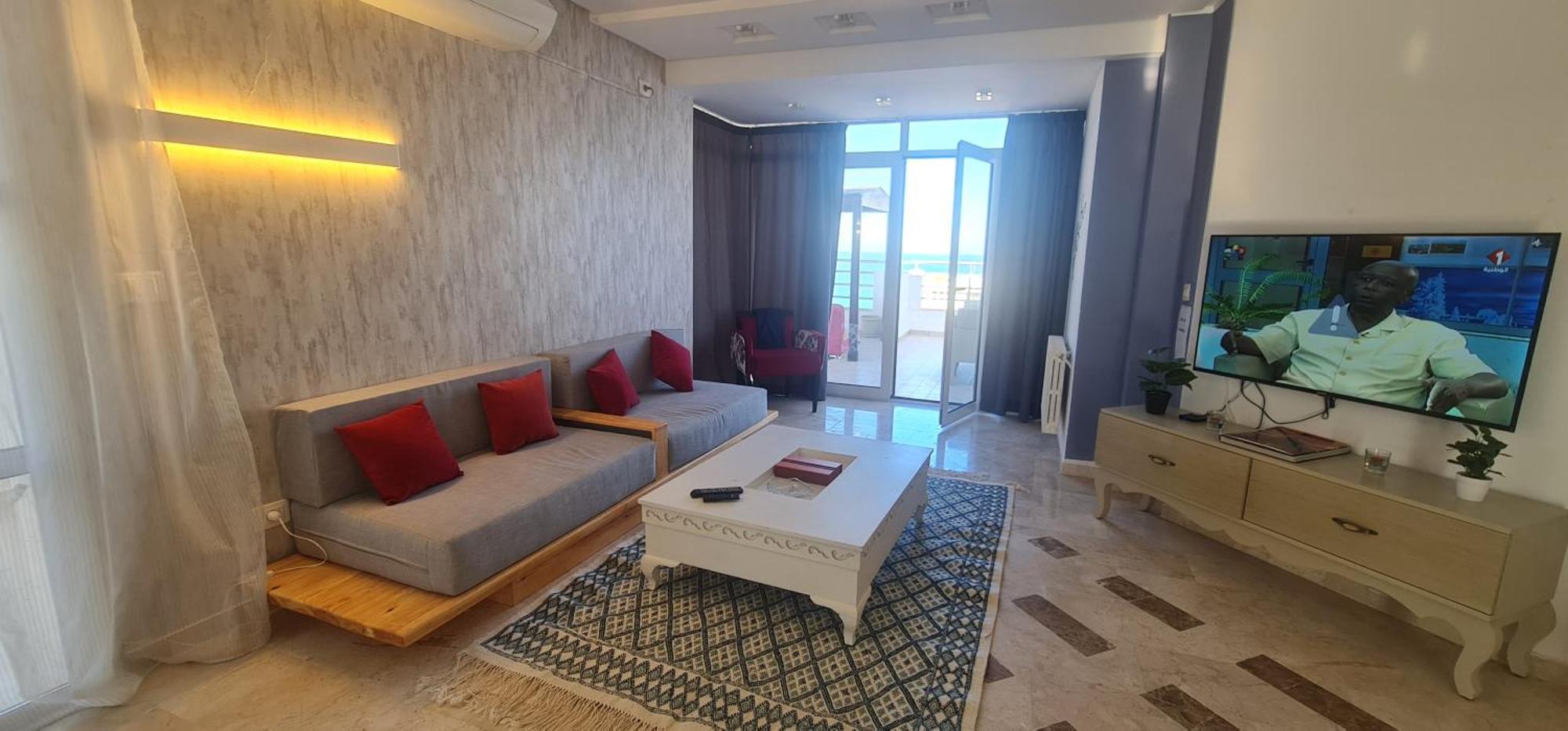 Seven Sky Penthouse Leilighet Sousse Eksteriør bilde