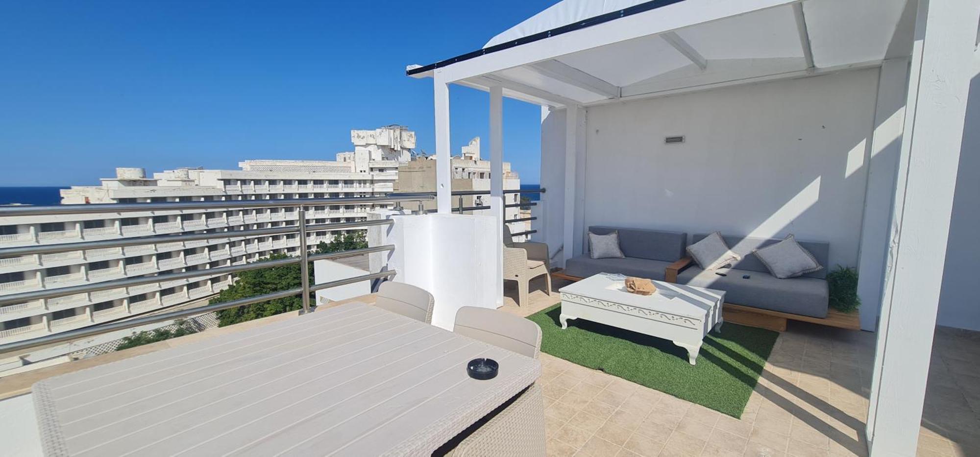Seven Sky Penthouse Leilighet Sousse Eksteriør bilde