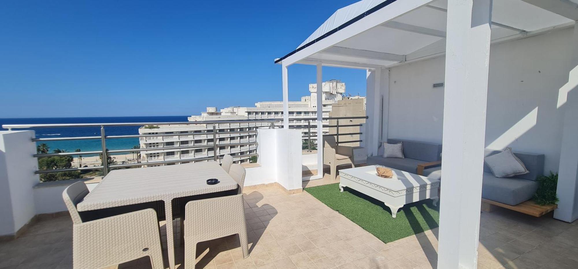 Seven Sky Penthouse Leilighet Sousse Eksteriør bilde